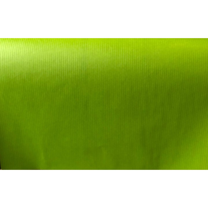 Papier cadeau kraft vert pomme