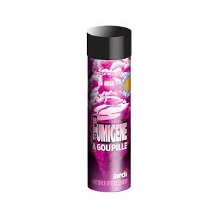 Fumigène à goupille rose