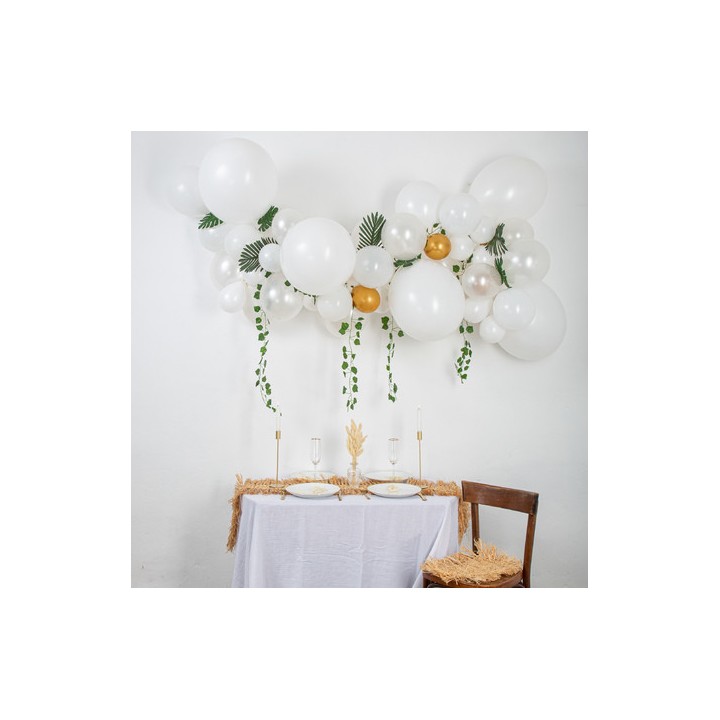 Kit arche ballon tropichic 55pcs