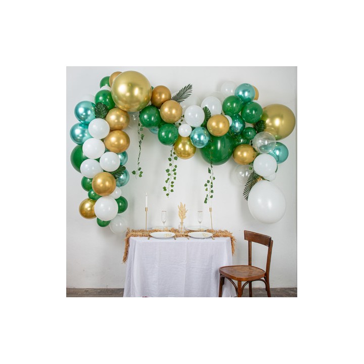 Kit arche ballon tropicool 86pcs