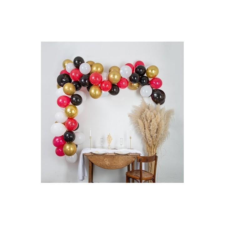 Kit arche ballon pirate 60pcs