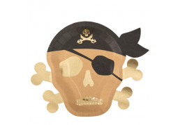 8 Assiettes pirate