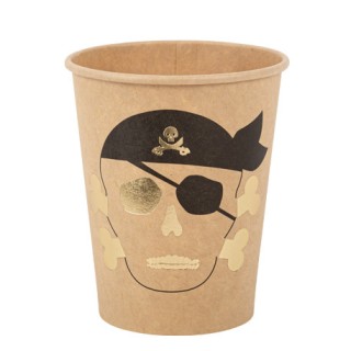 8 Gobelets pirate