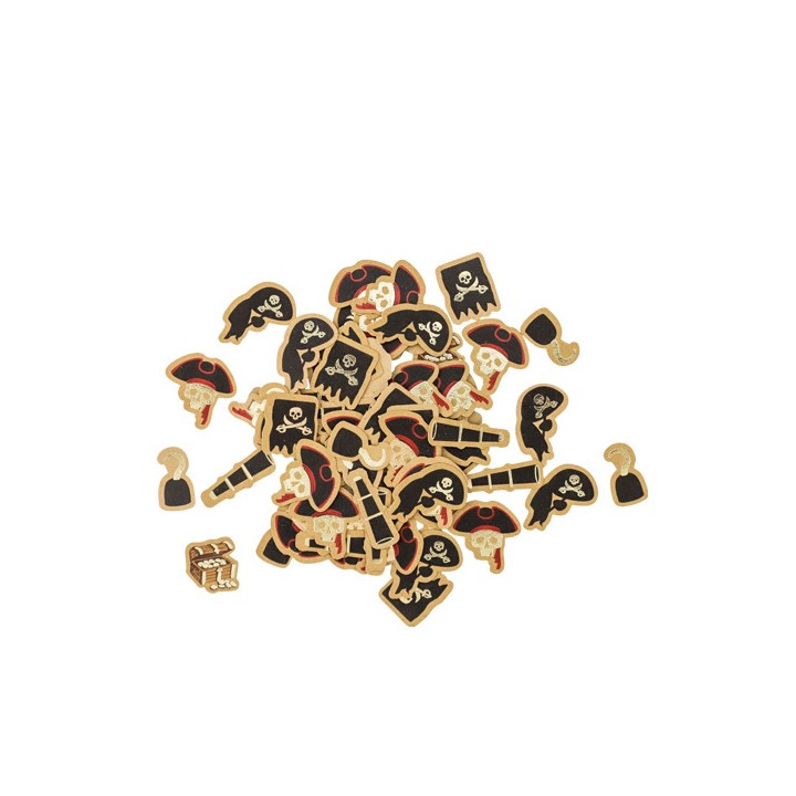 100 Confettis pirate