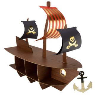 Présentoir bateau pirate