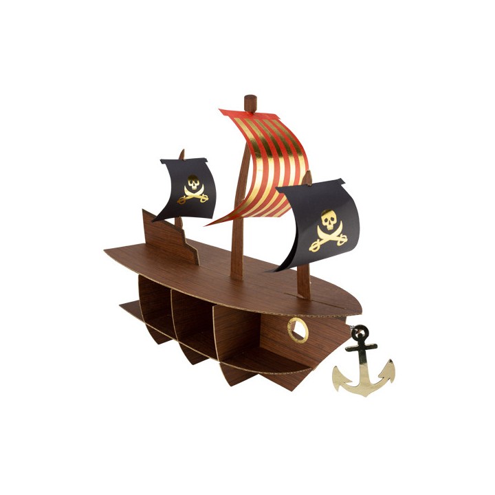 Présentoir bateau pirate