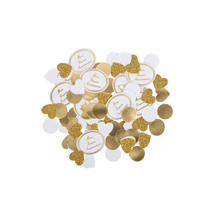 100 Confettis mon premier anniversaire