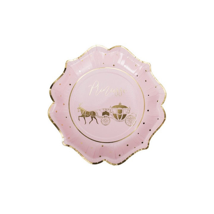 8 Assiettes princesses