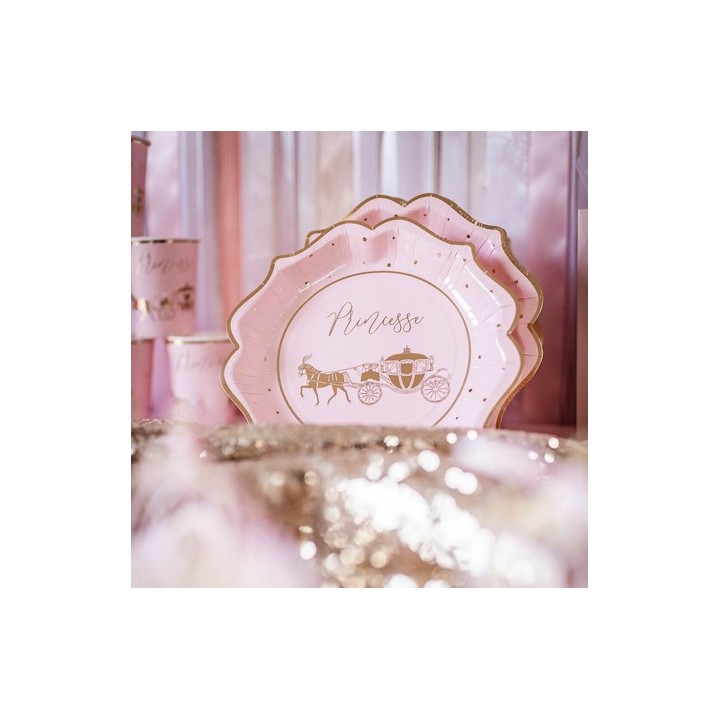 8 Assiettes princesses