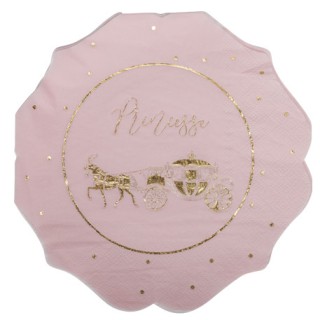 16 Serviettes princesses