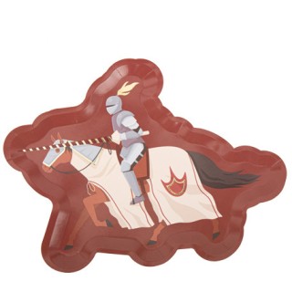 8 Assiettes chevalier