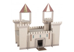 Présentoir château chevalier 3D