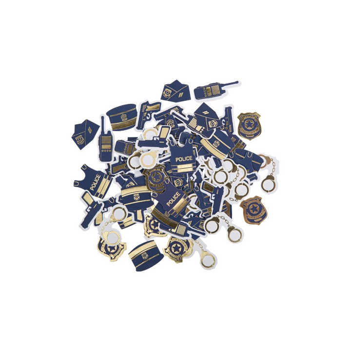 100 Confettis policier