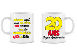 Mug 20 ans