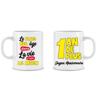 Mug Joyeux anniversaire  - Article de fête