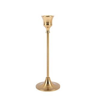 Bougeoir Le raffiné laiton or 19,5cm