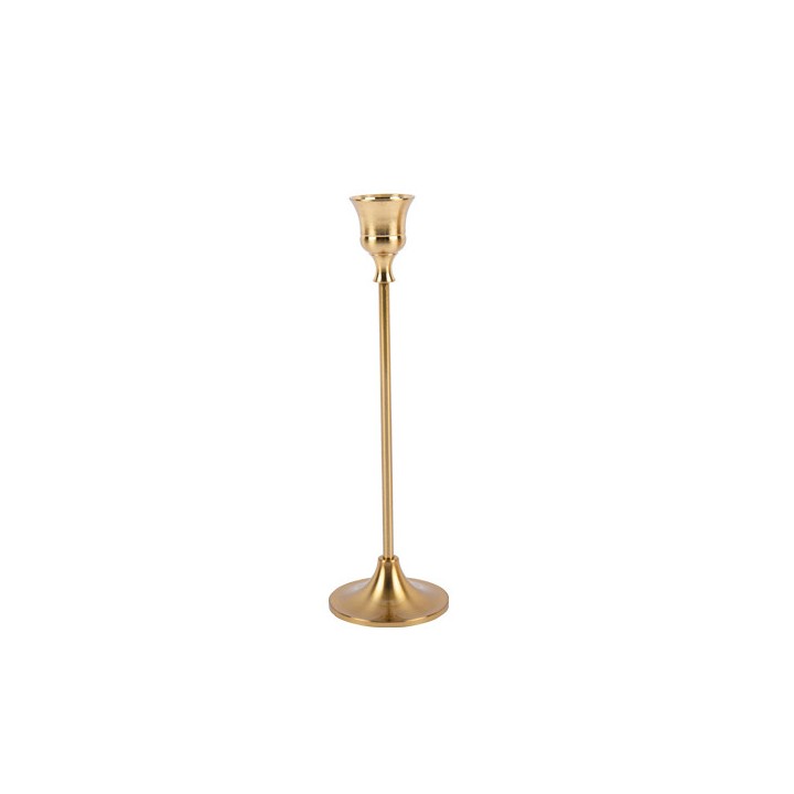 Bougeoir Le raffiné laiton or 22,5cm
