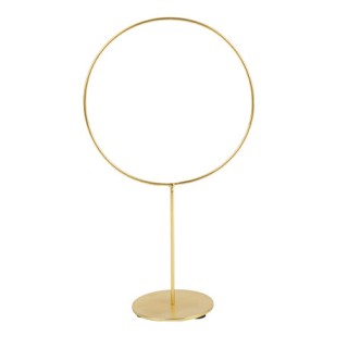 Cercle sur pied or 29cm