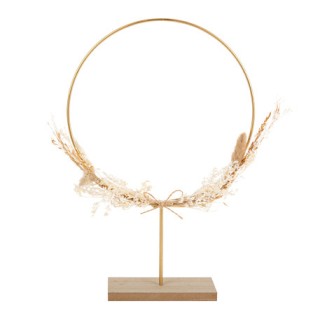 Centre de table formentara fleurs séchées 38cm