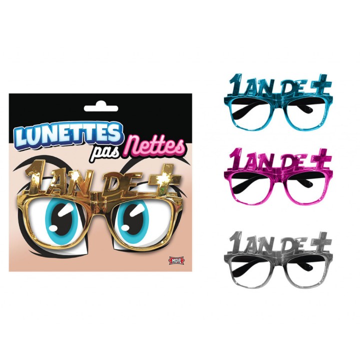 Lunettes joyeux anniversaire