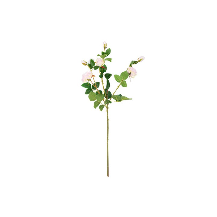 Roses rose poudré 66cm