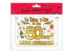 Livre d'or 80 ans