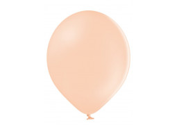 Ballon uni 27 cm standard pêche pastel x 50