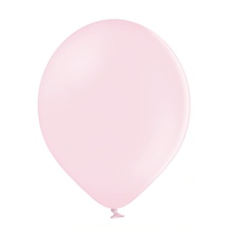 Ballon uni 27 cm standard rose pastel x 50