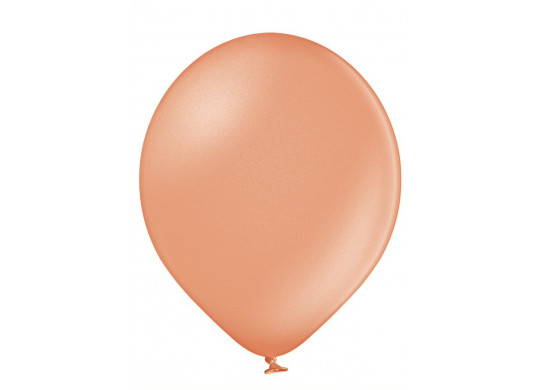 Ballon uni 27 cm métallisé rose gold x 50