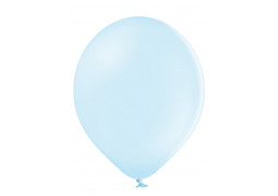 Ballon uni 12 cm bleu pastel x 25