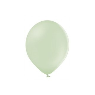 Ballon uni 12 cm vert pastel x 25