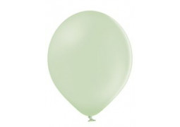 Ballon uni 12 cm vert pastel x 25