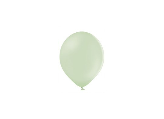 Ballon uni 12 cm vert pastel x 25