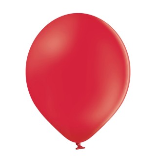 Ballon uni 27 cm standard rouge x 8