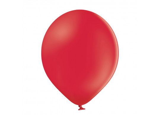 Ballon uni 27 cm standard rouge x 8