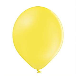 Ballon uni 27 cm standard jaune x 8