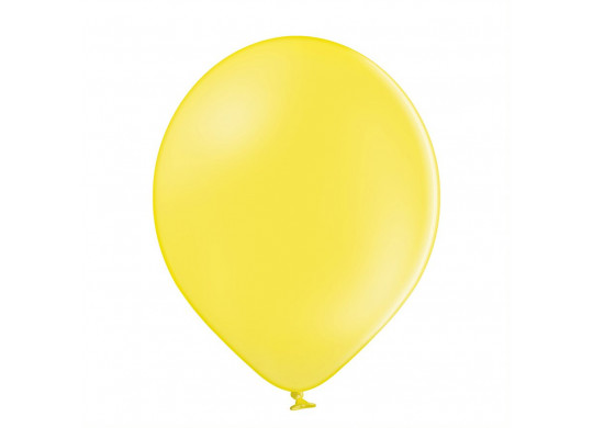 Ballon uni 27 cm standard jaune x 8