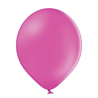 Ballon uni 27 cm standard framboise x 8