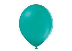 Ballon uni 30 cm standard turquoise x 8