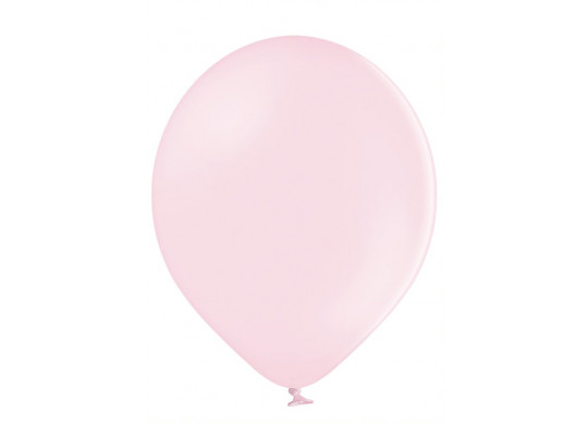 Ballon uni 30 cm standard rose pastel x 8