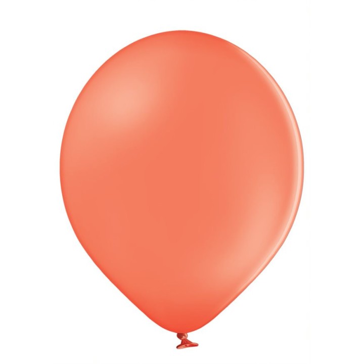 Ballon uni 30 cm standard corail - Décoration de salle