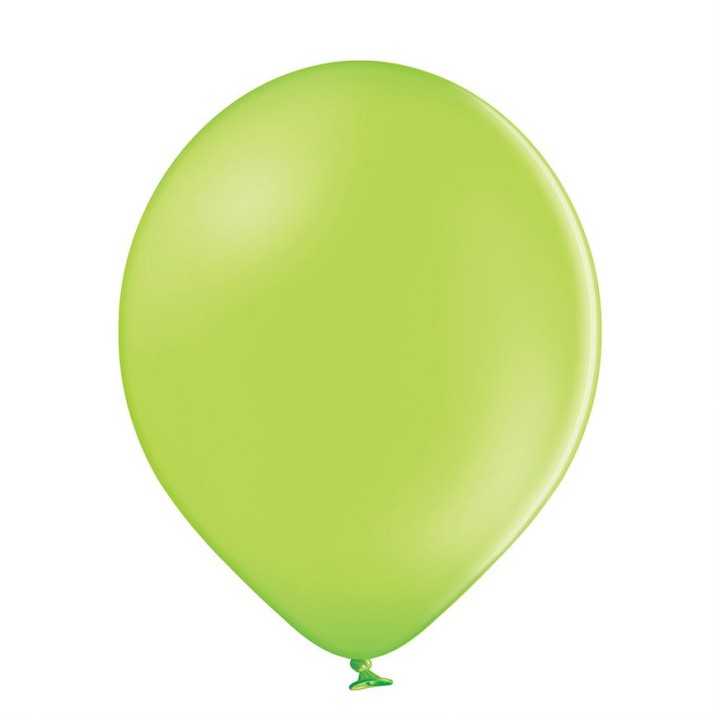 Ballon uni 60 cm standard vert pomme x 1