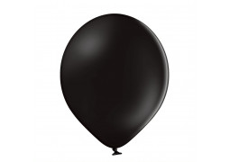 Ballon uni 60 cm standard noir x 1