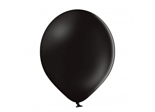 Ballon uni 60 cm standard noir x 1