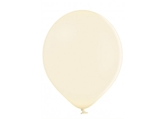 Ballon uni 35 cm standard vanille x 10