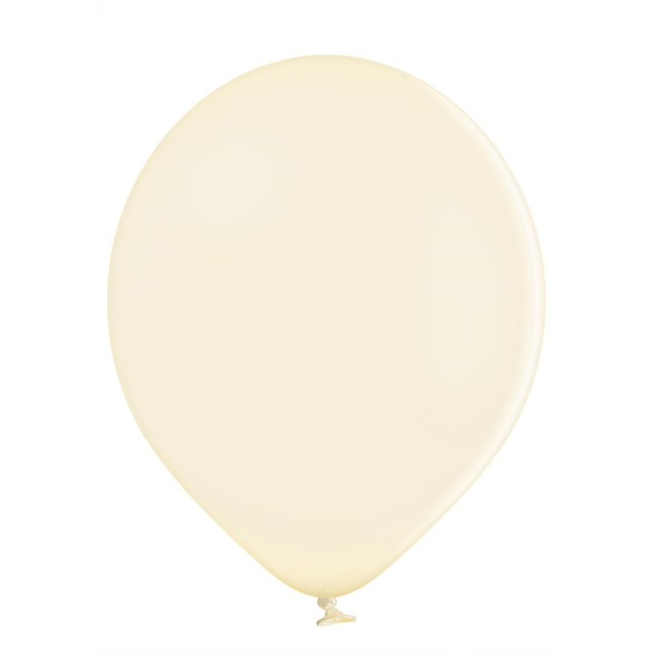 Ballon uni 35 cm standard vanille x 10