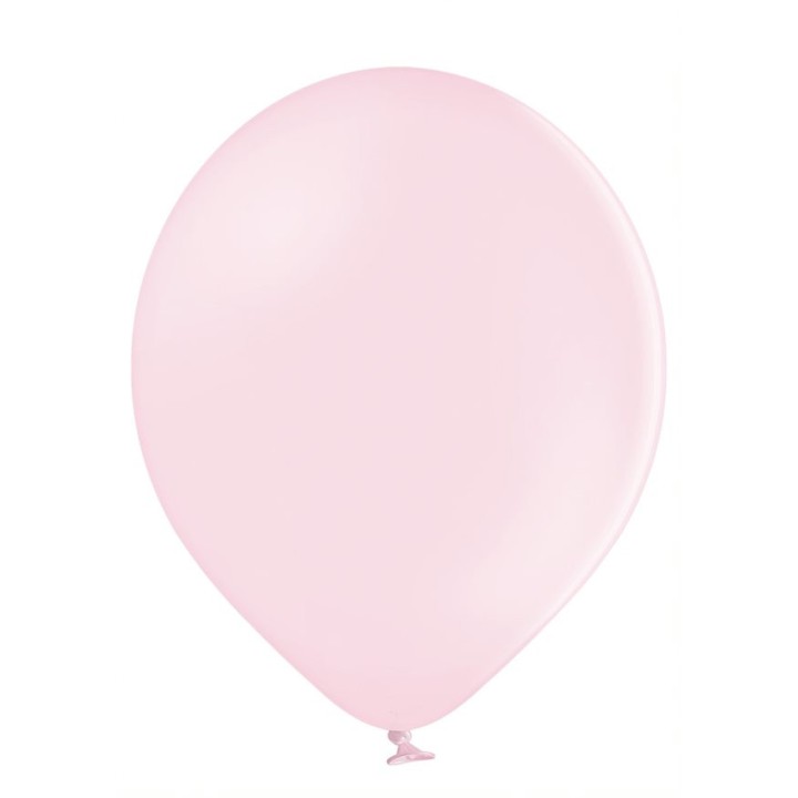 Ballon uni 35 cm standard rose pastel x 10