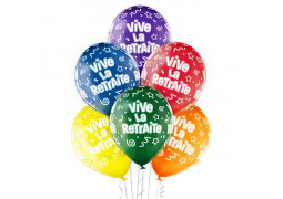 Ballon vive la retraite x 6