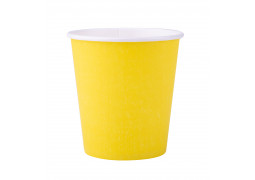 Gobelet carton jaune 20cl