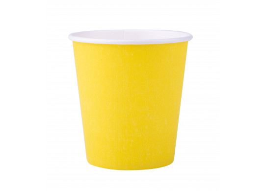 Gobelet carton jaune 20cl